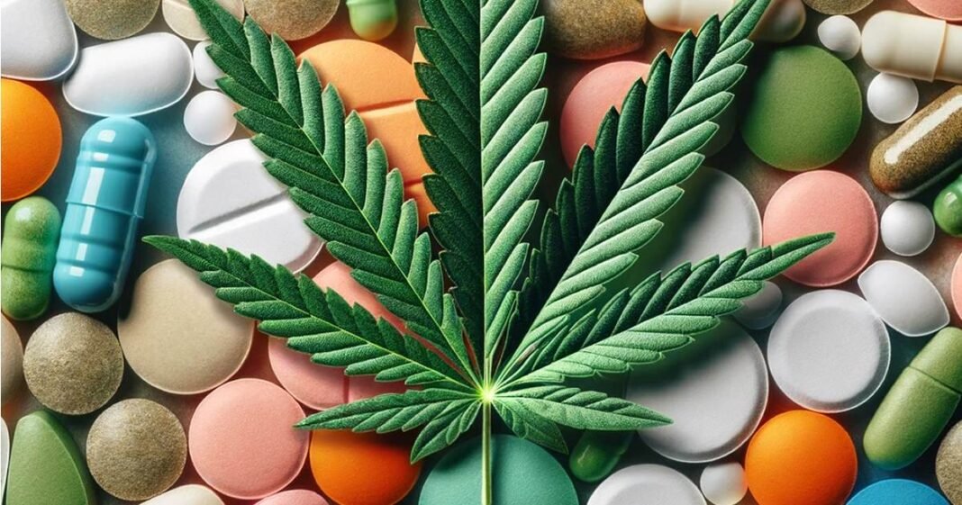 Częstość występowania raka, marihuany i opioidów na receptę