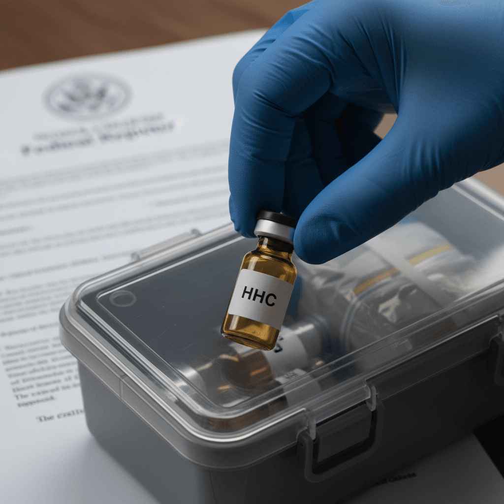 DEA nadaje nowy kod substancji heksahydrokanabinolowi (HHC), potwierdzając jego status substancji z wykazu I
