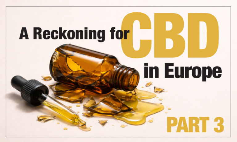Liczba ofiar branży CBD w Europie rośnie, a proces wprowadzania nowatorskich produktów spożywczych radykalnie zmienia rynek